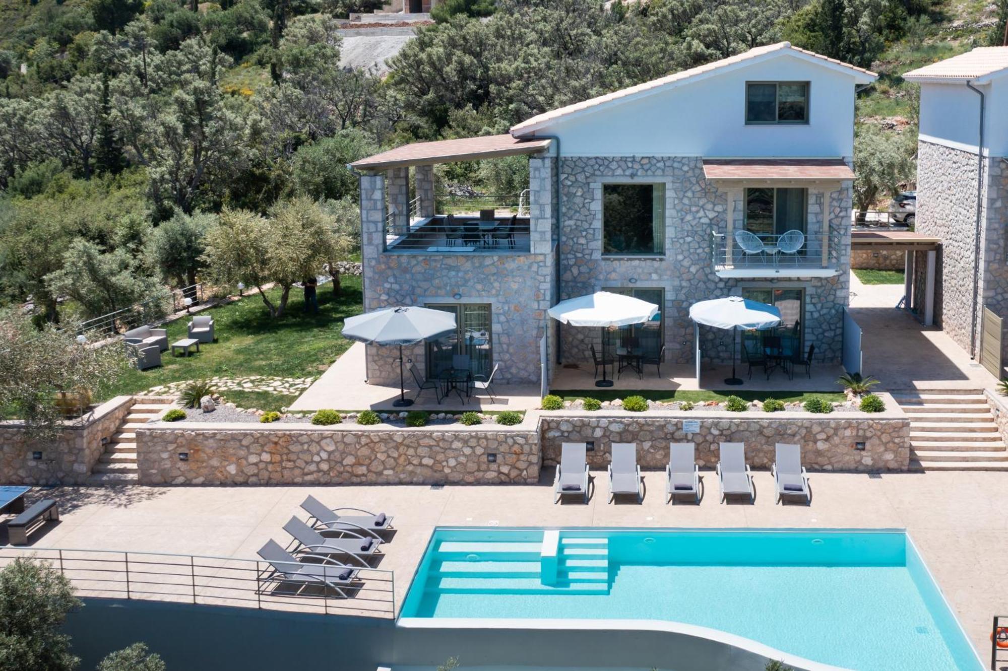 Mylos Mountain Villas- Villa Giorgio Áyios Nikítas Exteriér fotografie